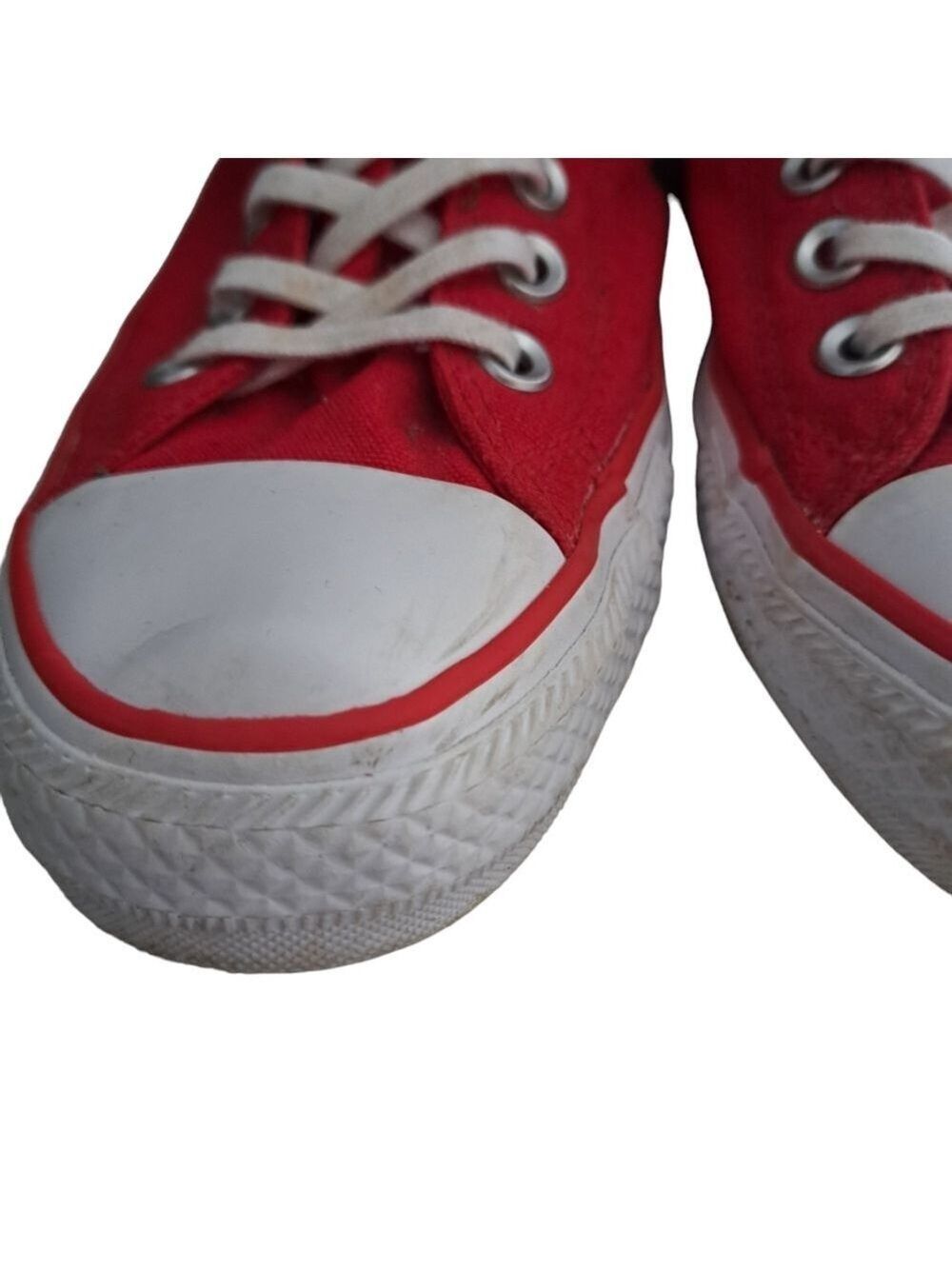 Converse Chuck Taylor All Star Madison Mid Top Sneakers shoes red canvas comfy 9 - Picture 10 of 12